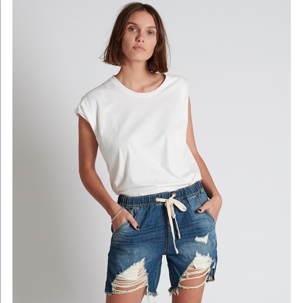 One Teaspoon Indio Shaggies Boyfriend Short